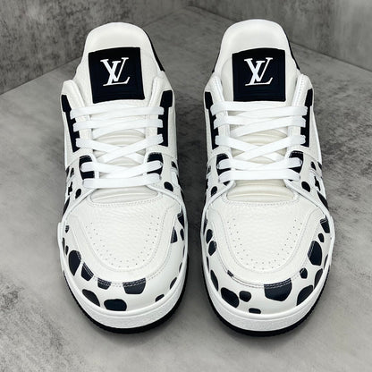 Louis Vuitton x Yayoi Kusama Trainers "Black-White"