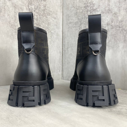 Fendi Force Chelsea "Black Monogram"