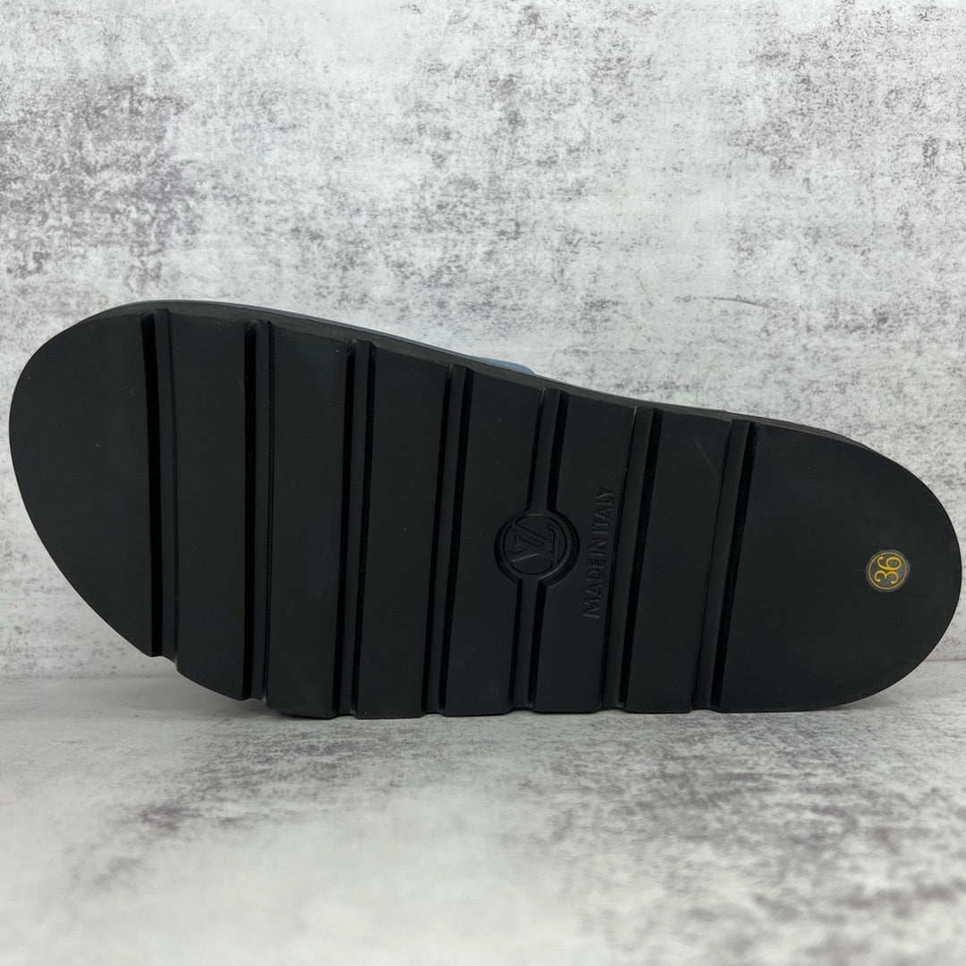 Louis Vuitton Slides "Blue"