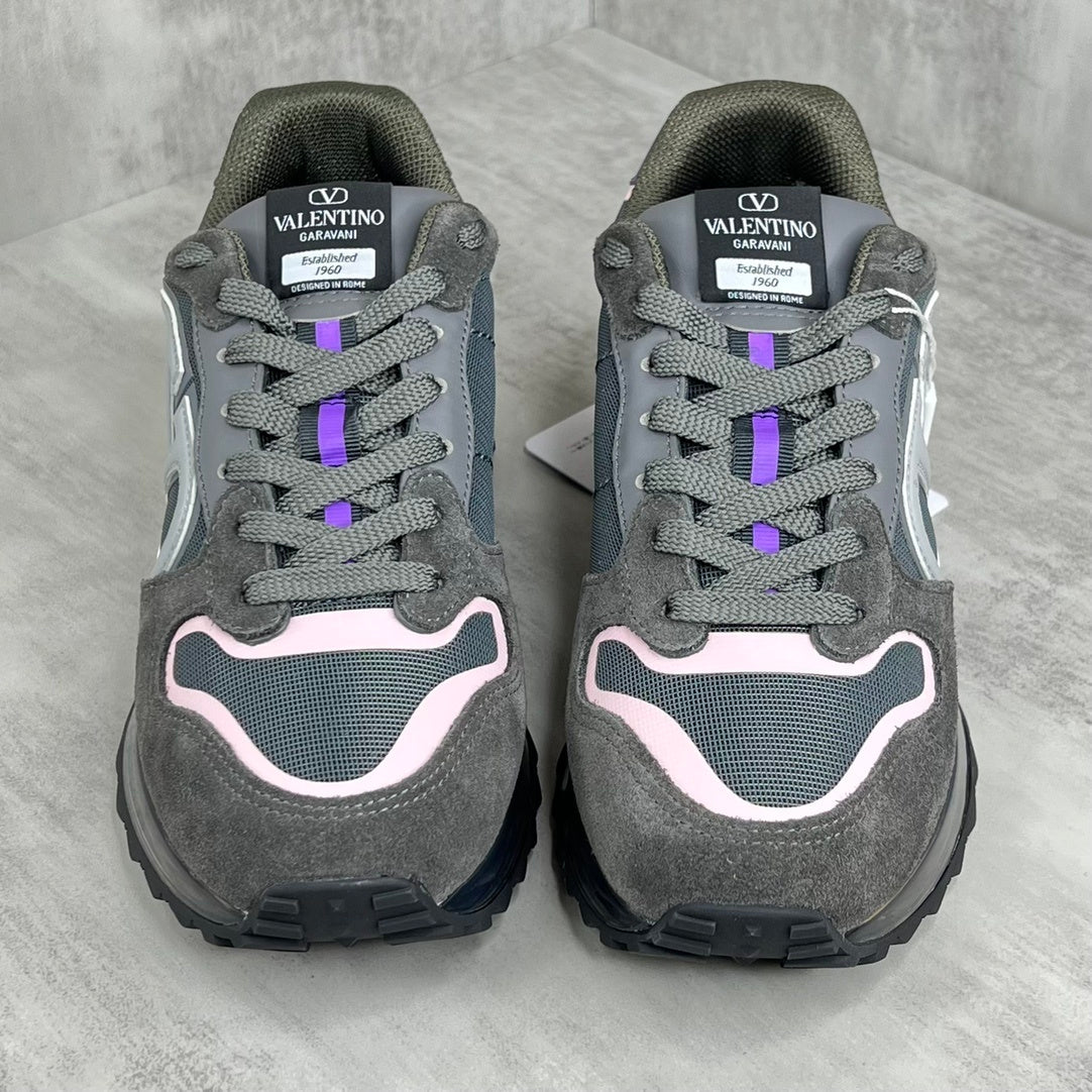 Valentino Garavani V-Logo "Grey-White-Purple"
