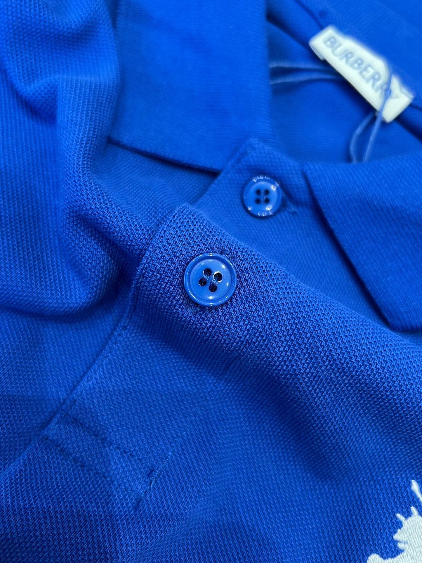 Burberry EKD Polo T-Shirt "Blue"