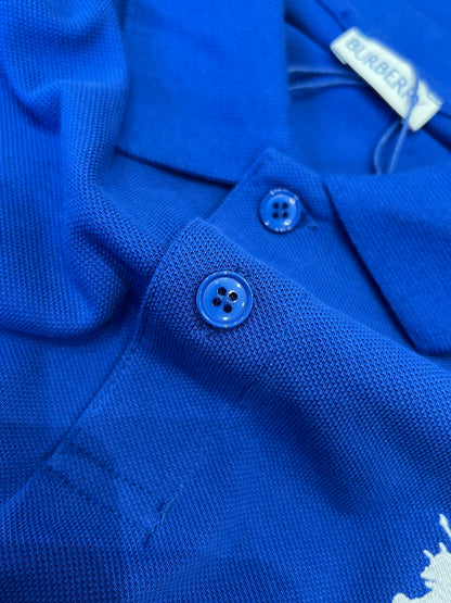Burberry EKD Polo T-Shirt "Blue"