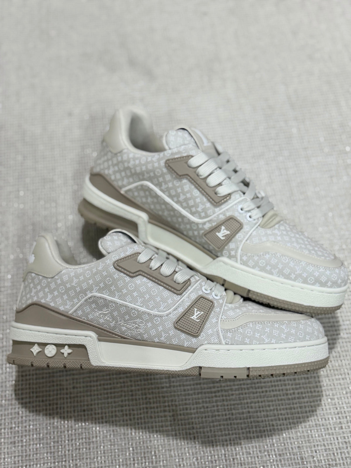 Louis Vuitton LV Trainer Sneaker "Beige"