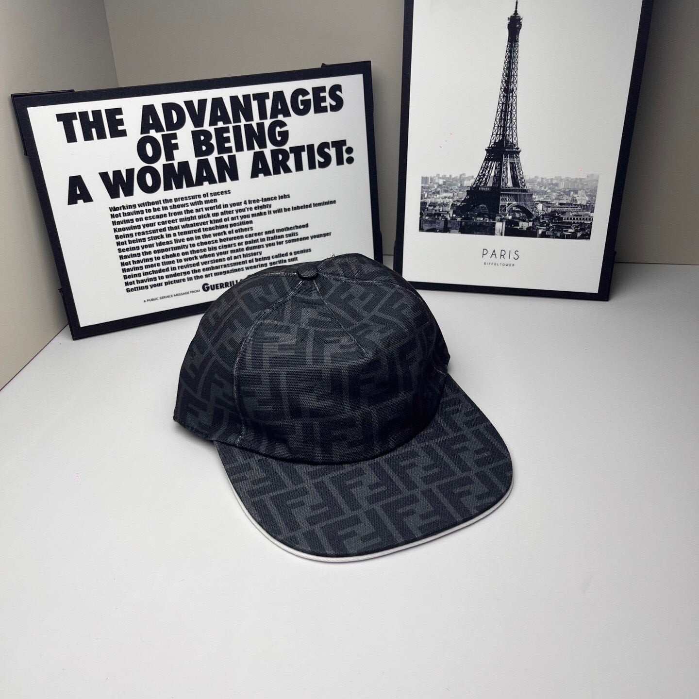 Fendi FF Cotton Baseball Cap
