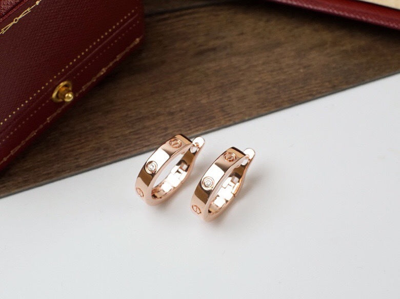 Cartier LOVE Hoop Earrings