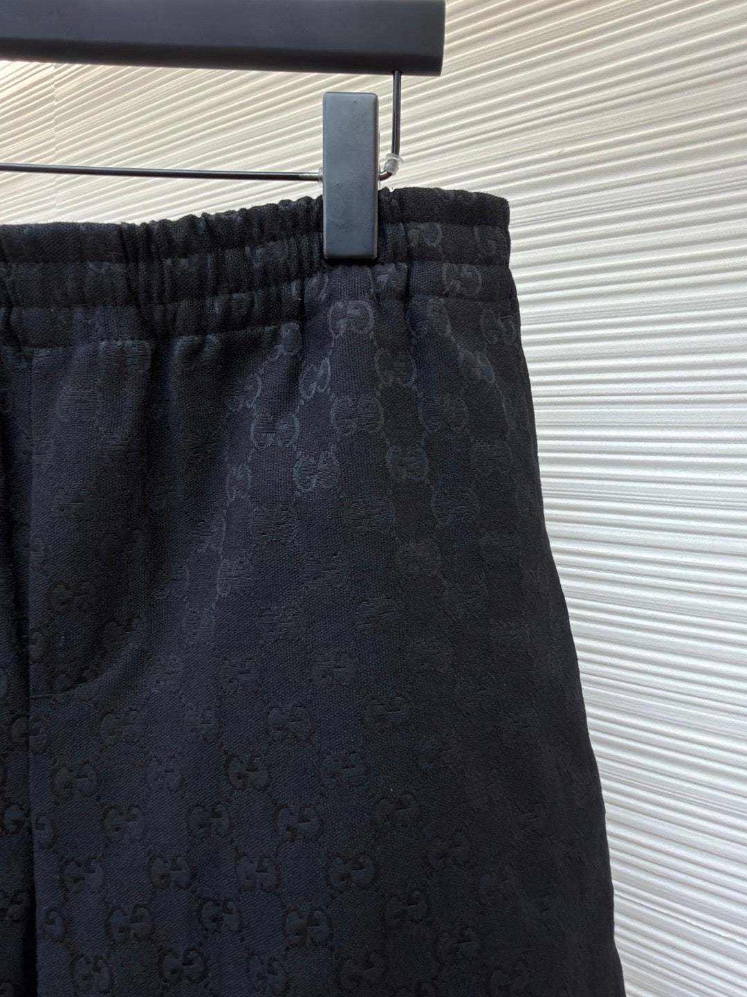 Gucci GG Canvas Linen Blend Shorts "Black"