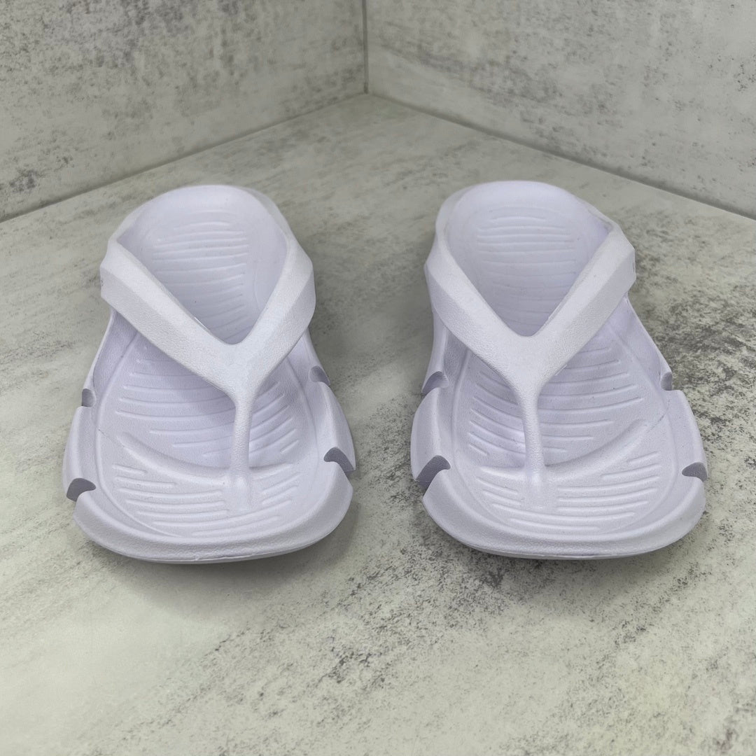 Balenciaga Mold Thong Flip-Flops "White"