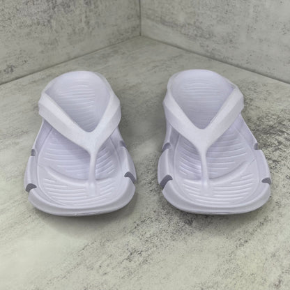 Balenciaga Mold Thong Flip-Flops "White"