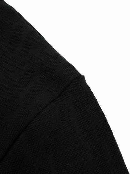 Fendi FF Monogram Polo T-Shirt "Black"