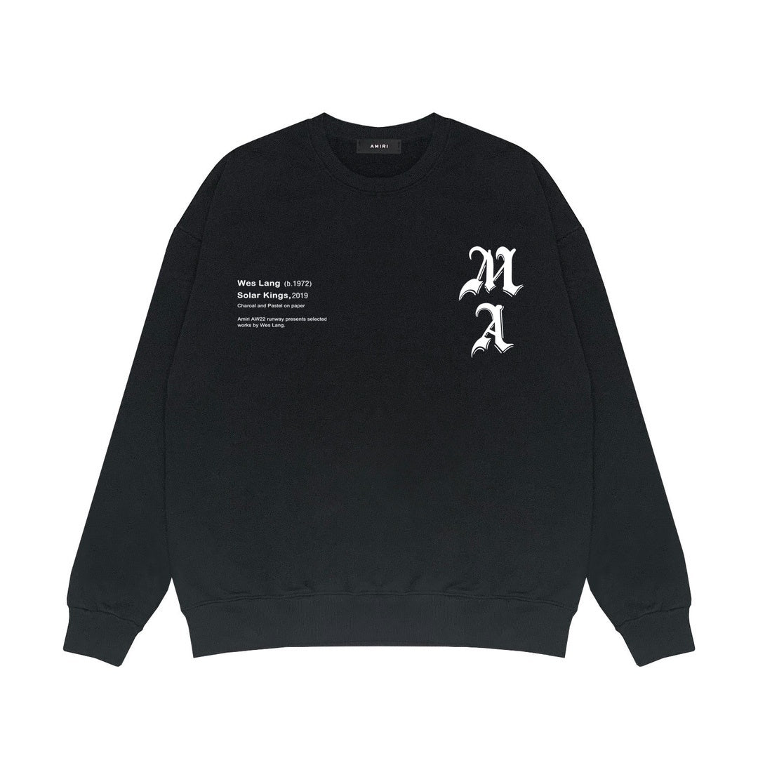 Amiri x Wes Lang Solar Kings "Black"