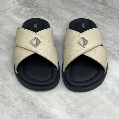 Dior Slides "Beige-Black"