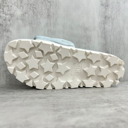 Miu Miu Slides "Baby Blue-White"