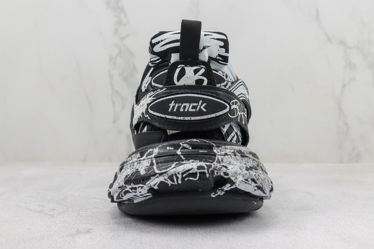 Balenciaga Track "Black-White-Graffiti"