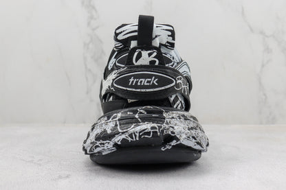 Balenciaga Track "Black-White-Graffiti"
