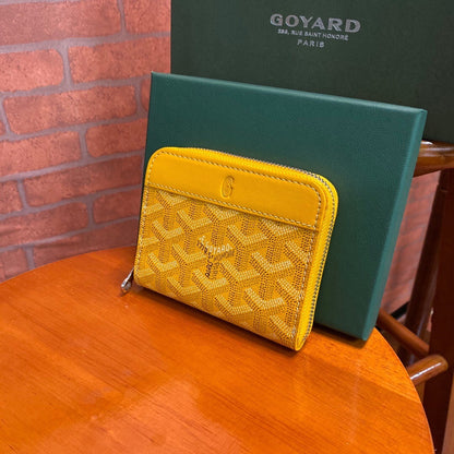 Goyard Matignon PM Wallet "Yellow"