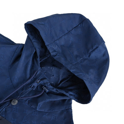 Yayoi Kusama x Louis Vuitton Jacquard Monogram Windbreaker Jacket "Blue"
