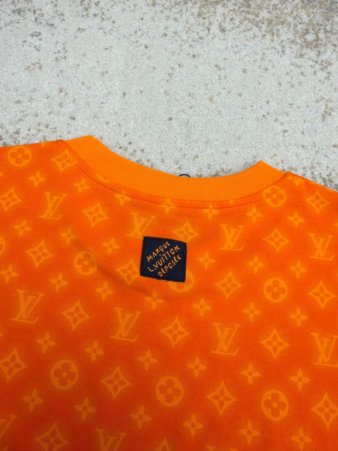 Louis Vuitton Monogram Short-Sleeved T-shirt "Vibrant Orange"