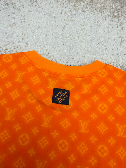 Louis Vuitton Monogram Short-Sleeved T-shirt "Vibrant Orange"