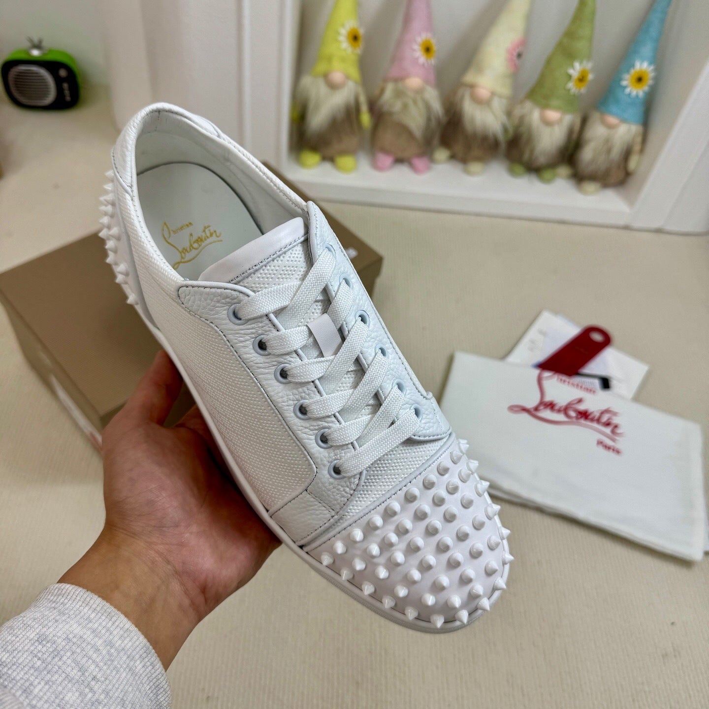 Christian Louboutin Seavaste 2 Orlato Flat "White"