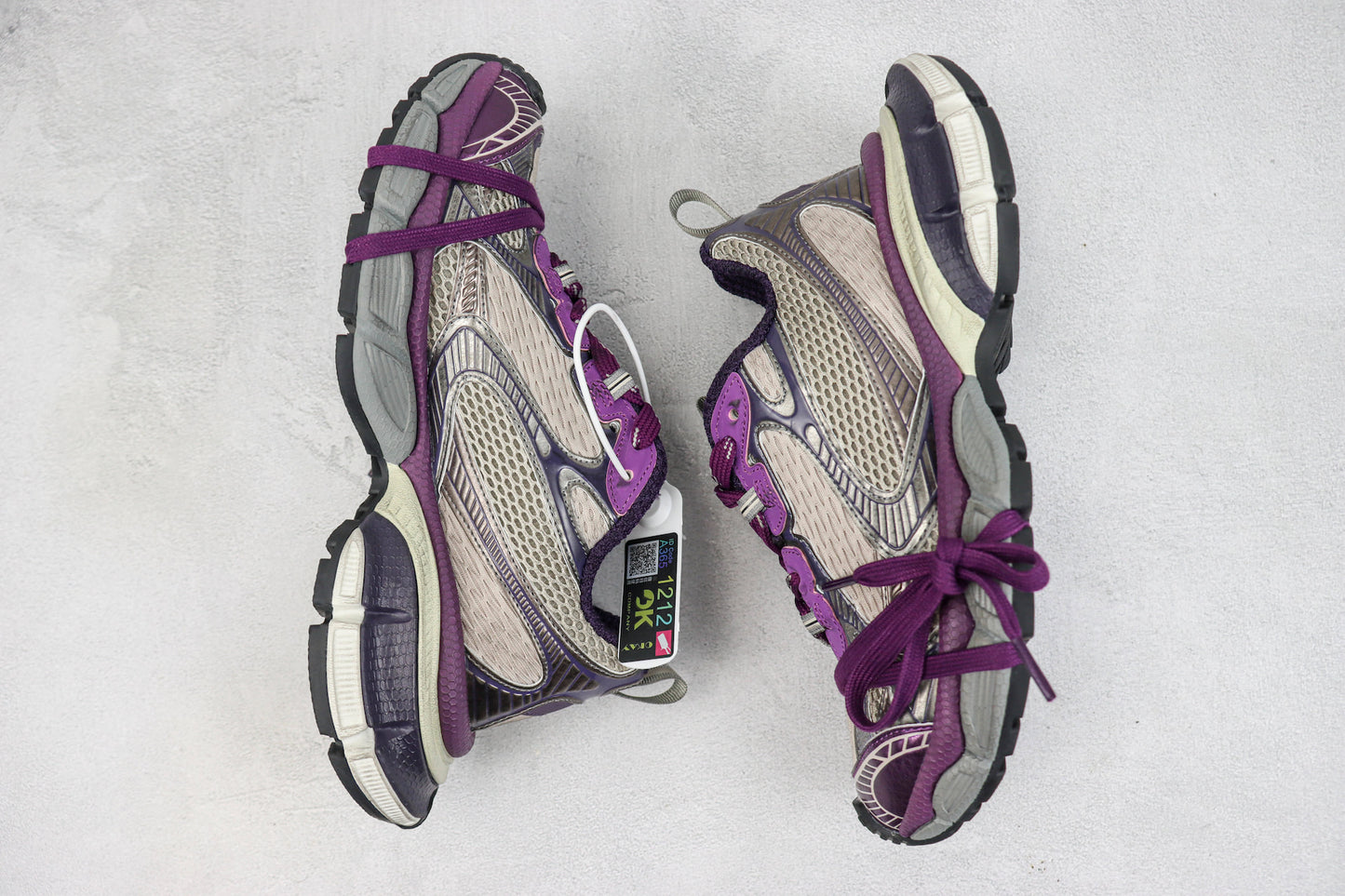 Balenciaga 3XL "Purple-Silver"