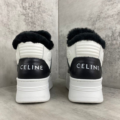 Celine Platform High-Top "Black-White"