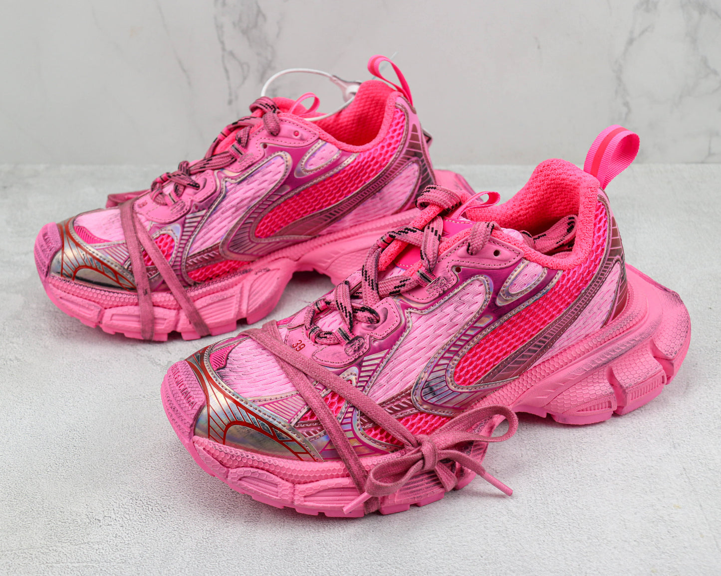 Balenciaga 3XL "Pink-Silver"