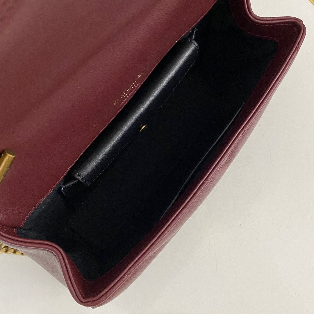 Saint Laurent Loulou Small Bag in Matelasse Lambskin
