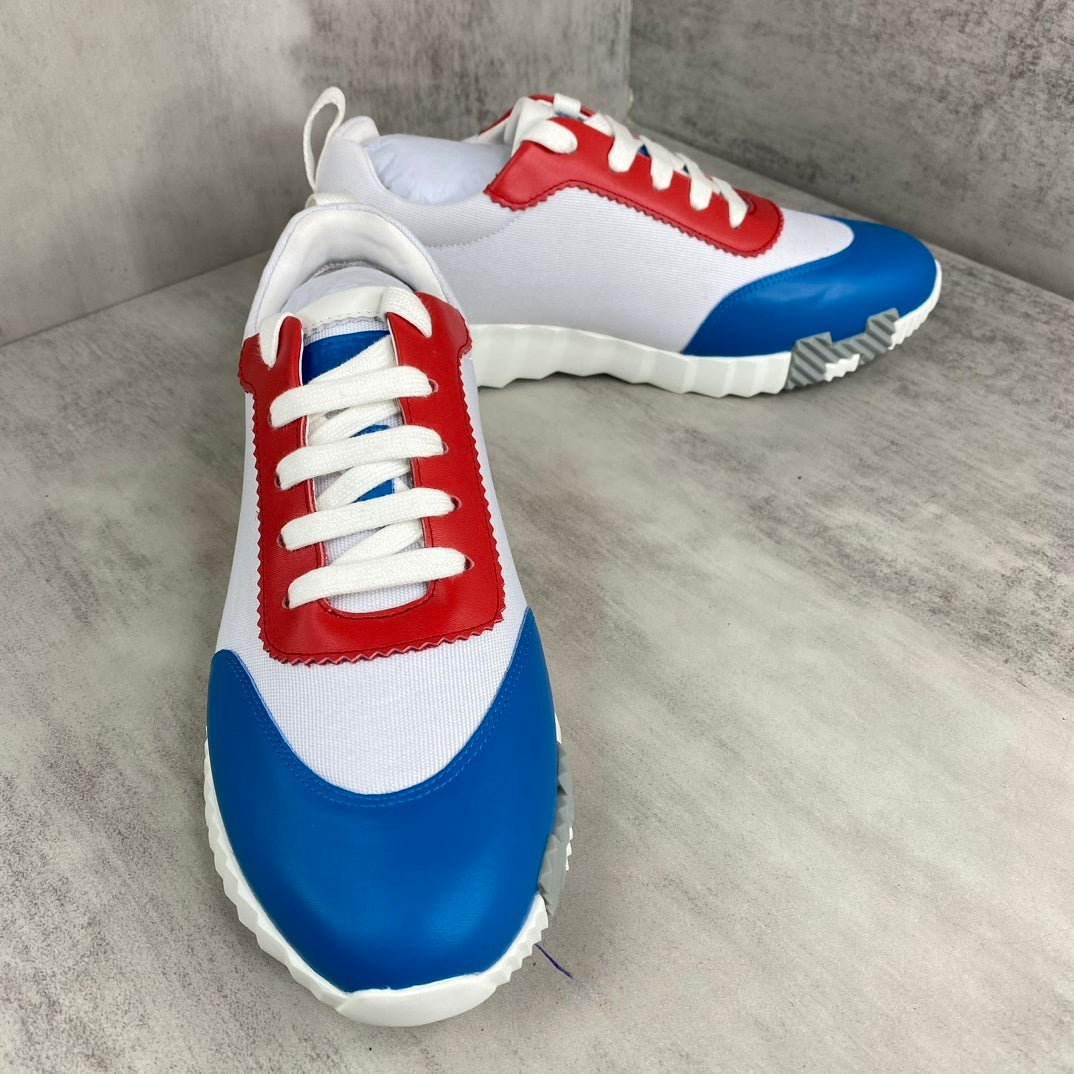 Hermes Bouncing Sneakers "Grey-Blue-Red"