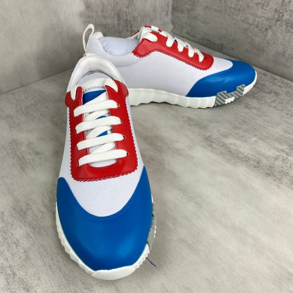 Hermes Bouncing Sneakers "Grey-Blue-Red"