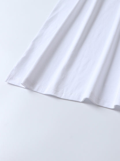 Prada Logo Printed Short-Sleeved T-Shirt "White"