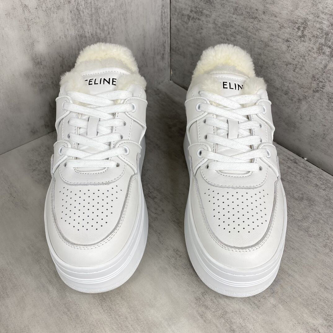 Celine Platform Low-Top "White"