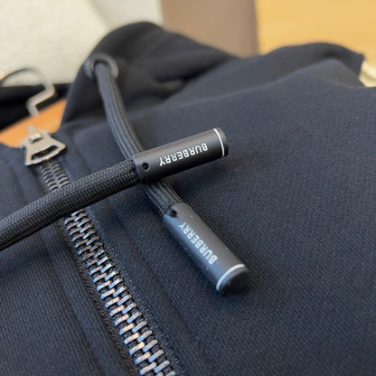 Burberry Vintage Check Panel Hoodie "Black"