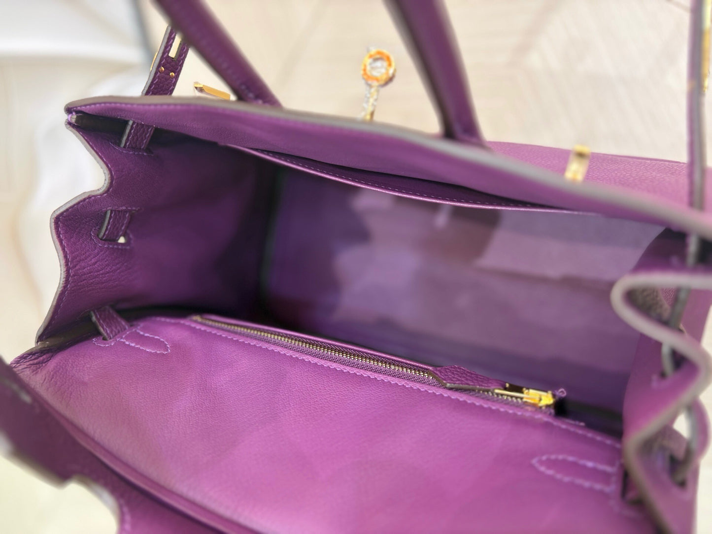 Hermès Birkin 30 Togo Leather Handbag