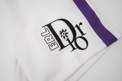 Dior x Erl Acetate 47 Shorts "White-Purple-Black"