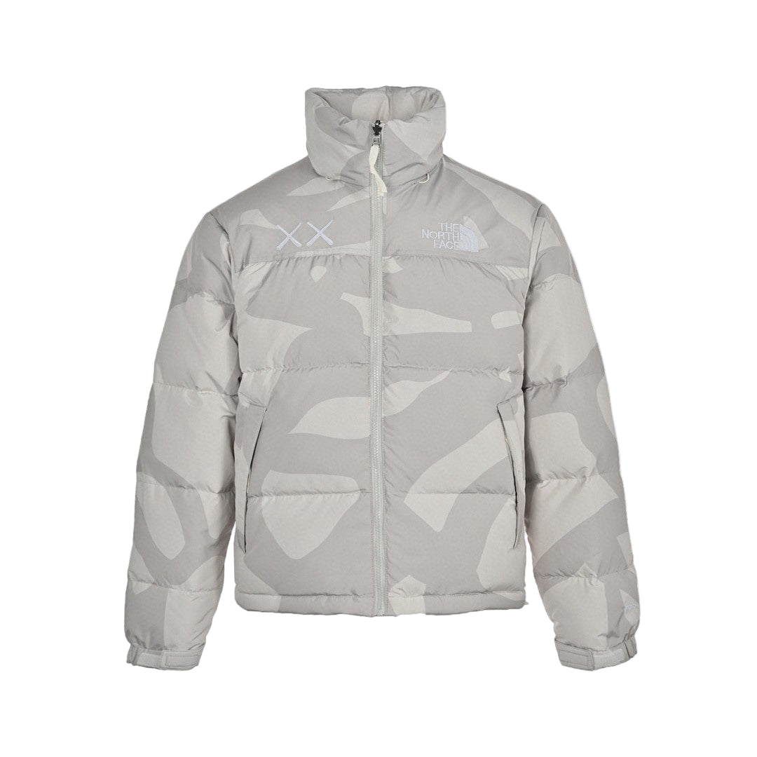 KAWS x The North Face Nuptse 1996 Down Jacket "Moonlight Ivory"
