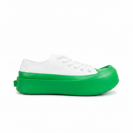 Bottega Veneta Jumbo "White-Green"