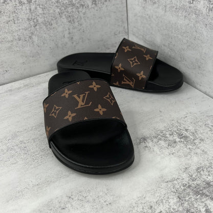 Louis Vuitton Slides "Brown-Black"