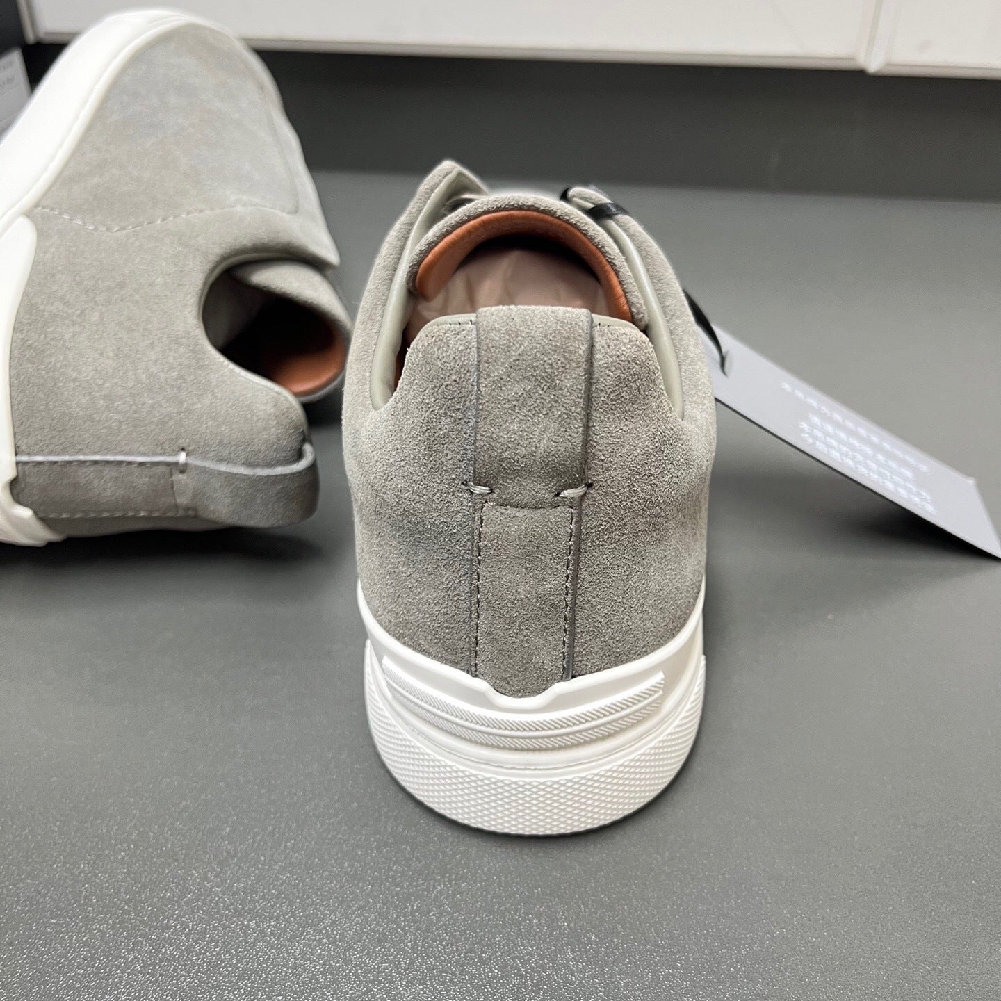 Zegna Triple Stitch "Grey"
