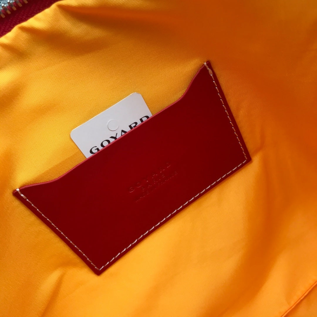 Goyard Sénat MM Pouch "Red"
