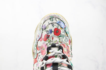 Balenciaga x Gucci Triple S "The Hacker Project Flora"