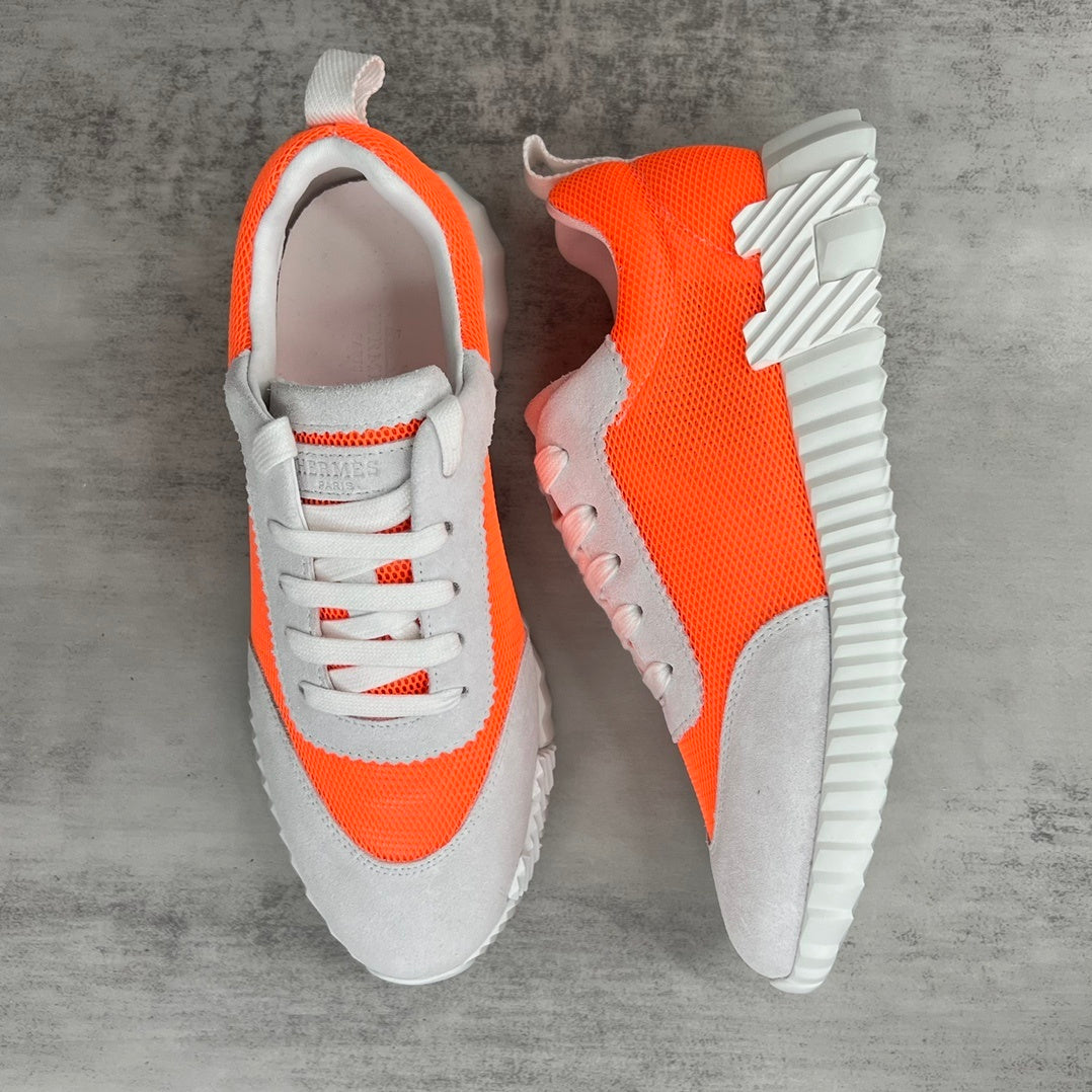 Hermes Bouncing Sneakers "Orange-Grey"