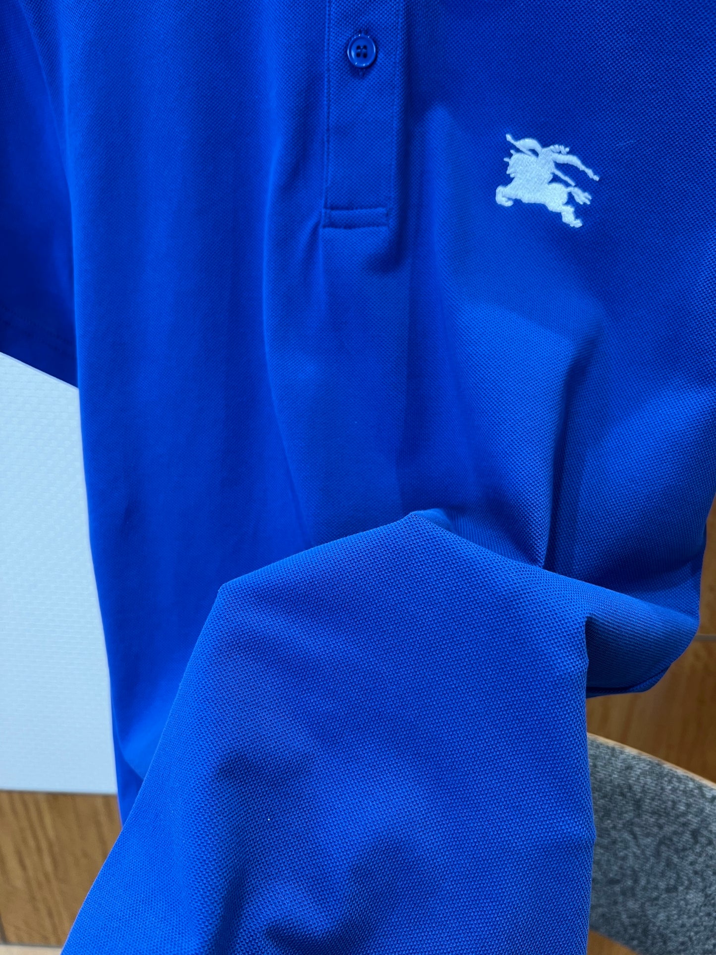 Burberry EKD Polo T-Shirt "Blue"