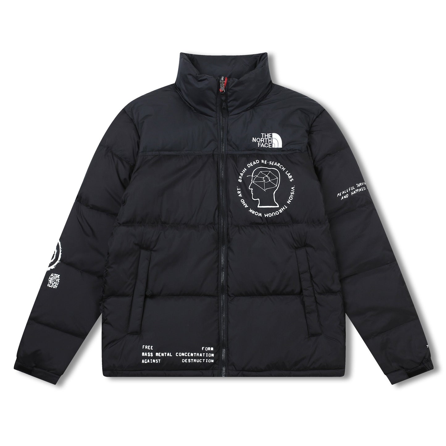 Brain Dead x The North Face Down Jacket "Black"