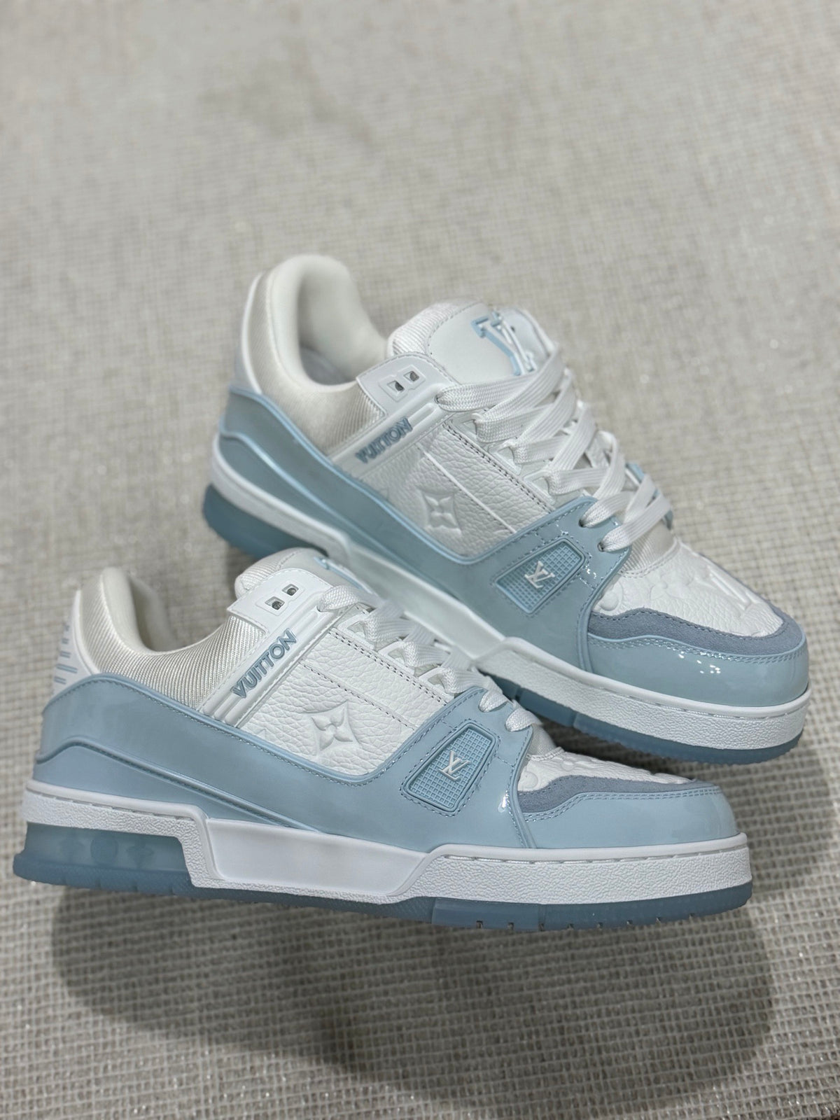 Louis Vuitton LV Trainer Sneaker "Light Blue"