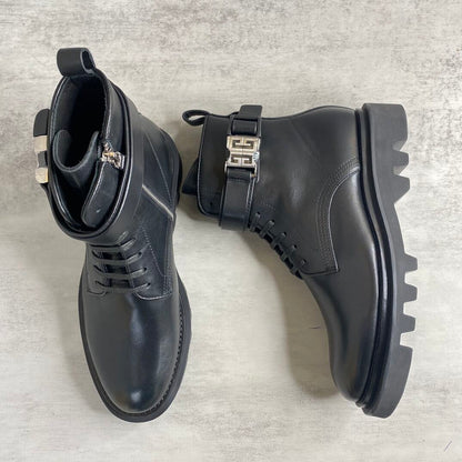 Givenchy Leather Boots Ankle-Lock