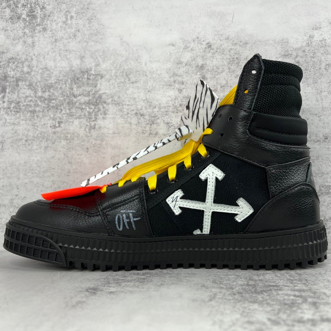 Off-White Off-Court High "Black Graffiti"