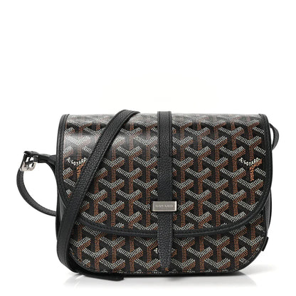 Goyard Belvedere PM Leather Handbag