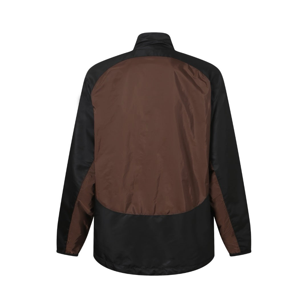 Prada Re-Nylon Reversible Jacket "Cocoa Brown-Black"