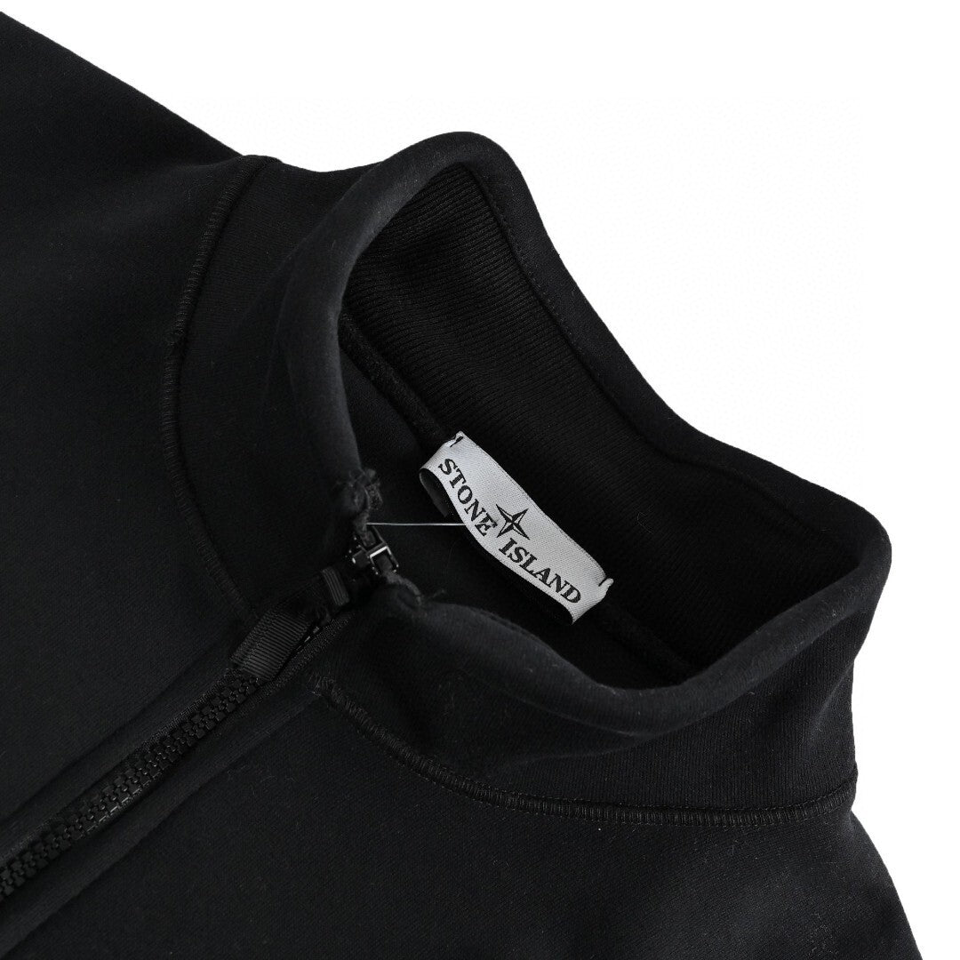 Stone Island Half-Zip Sweatshirt "Black"