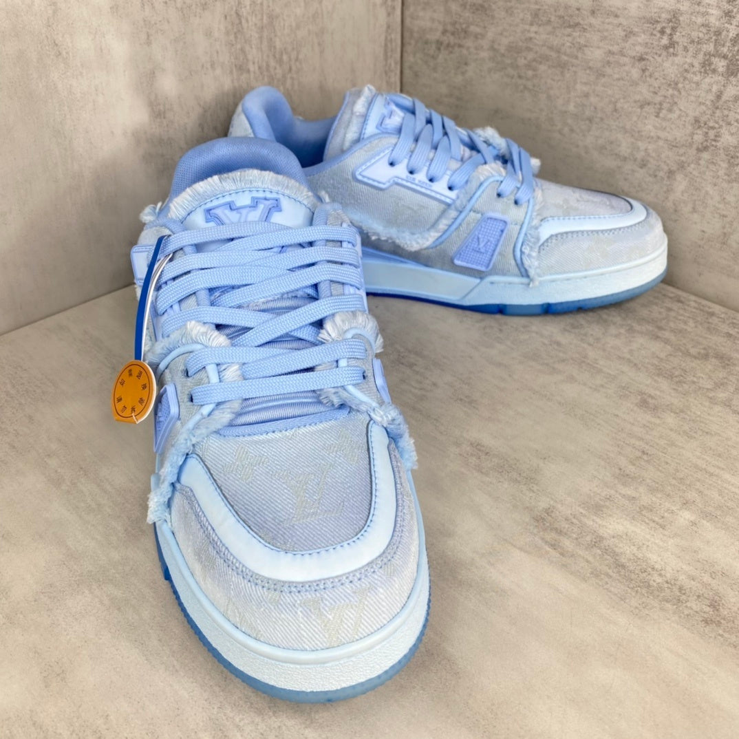 Louis Vuitton Trainers "Light Blue Denim"